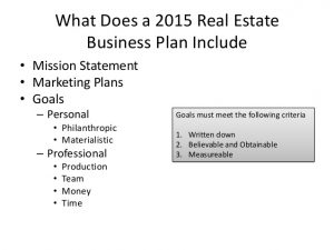 simple marketing plan template why real estate agents need business plans