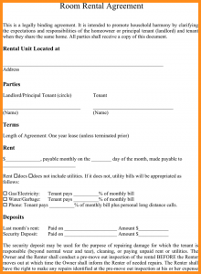 simple rental agreement month to month simple room rental agreement form room rental agreement
