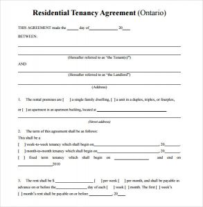 simple rental agreement simple residential rental agreement