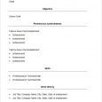 simple resume format in word basic resume template word