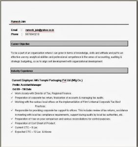 simple resume format in word simple resume format in word
