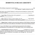 simple room rental agreement form free residential sublease agreement template
