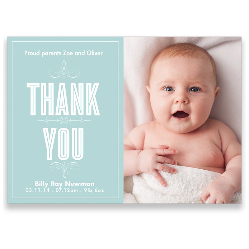 simple thank you note