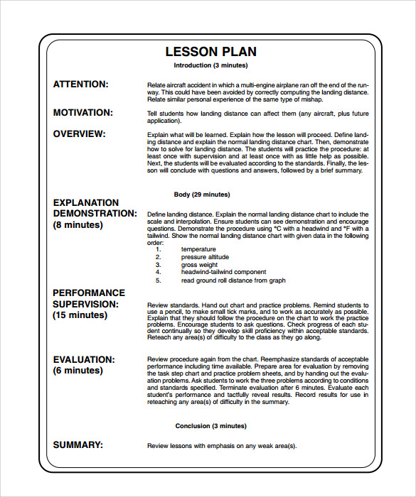 siop lesson plan examples