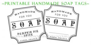 soap label template printable soap tagspumpkin