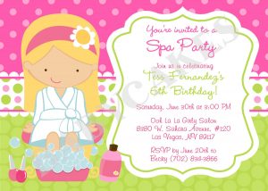 spa party invitations il fullxfull