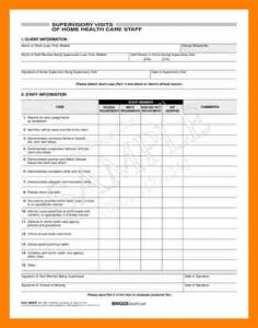 staff schedule template staff supervision form template