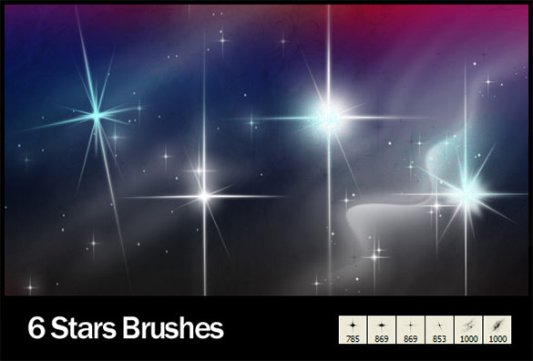 star brushes photoshop