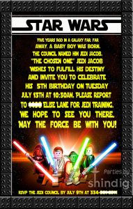 star wars birthday invitations fb