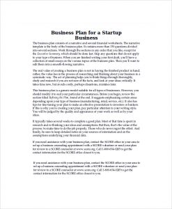 startup business plan example startup business plan example