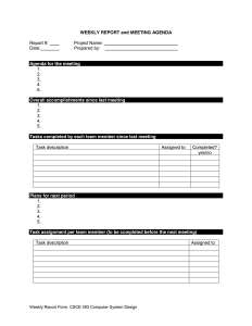 status report template project status report form