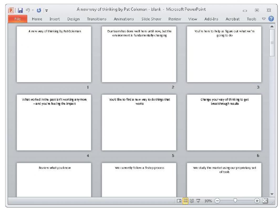 storyboard template powerpoint