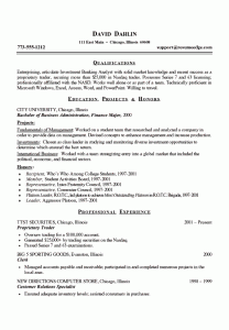 student resume example resume sample student