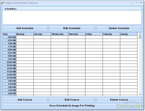 study schedule maker college schedule maker software