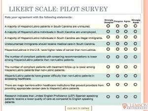 survey questions for students communication with latino patientsimproving medical and nursing education