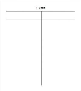 t chart template blank t chart template