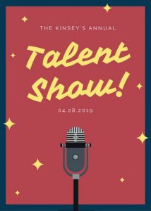 talent show flyer canva red illustrated microphone talent show flyer maccsqpsio