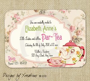 tea party invitation template il fullxfull