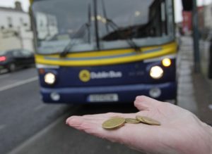 tech business cards dublin bus fare increase x