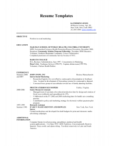 teenage resume template h