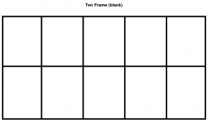 ten frame template ten frame