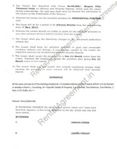 termination of lease letter rentalagreement format
