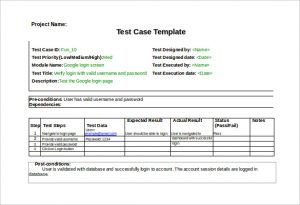 test case template download test case template with example word format