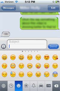 text message emoji emoji