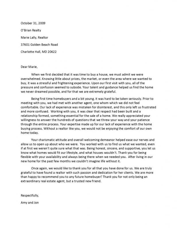 Thank You Letter For Referral | Template Business