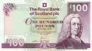 thank you note for money scottish pound royal bank of scotland banknote front issued