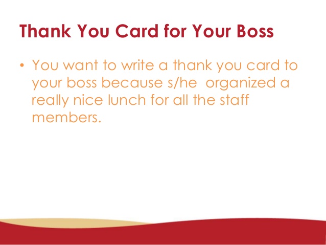 thank you note to boss for gift