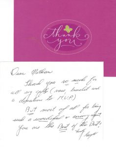 thank you note to realtor real estate agent recommendations thank you card a