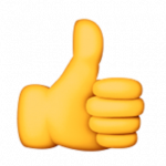Thumbs Up Emoji Text | Template Business