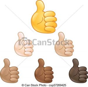 thumbs up emoji text thumbs up hand emoji illustration csp