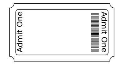 ticket stub template
