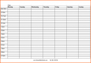 time scheduler template blank schedule template weekly time table
