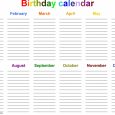 time schedules templates birthday calendars free printable word templates abry