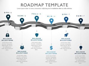 timeline template powerpoint roadmapslide grande