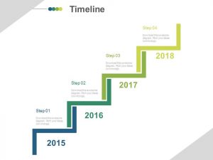 timeline template powerpoint stair design year based timeline diagram powerpoint slides slide