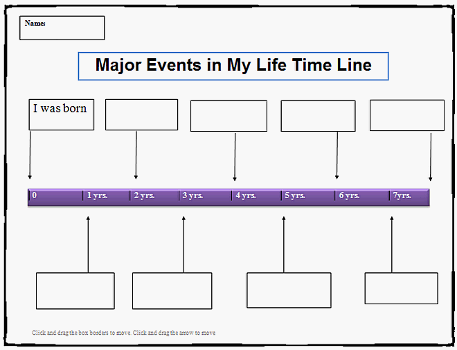 timeline template word