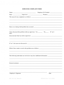 timesheet template free printable generic employee complaint form d