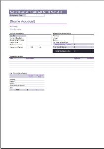timesheet template free printable mortgage statement template