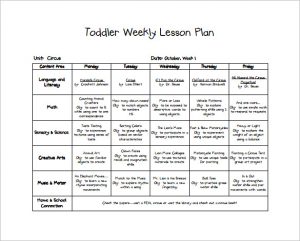 toddler lesson plans free fall lesson plan for toddlers free pdf download