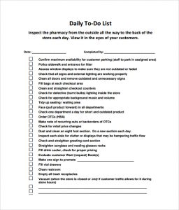 todo list pdf daily to do list pdf template free download