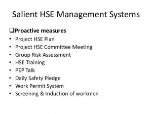 training manual examples health safety management system in indian construction