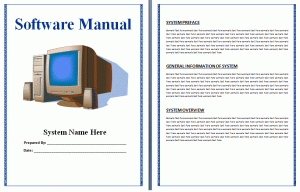 training manual template word user manual template