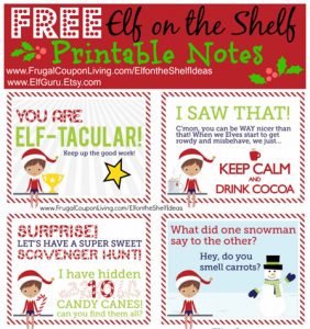 treasure report template free elf on the shelf notes