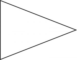triangle banner template dtomaylc