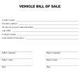 used car bill of sale template free vehicle bill of sale template