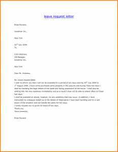 vacation request letter vacation letter sample wuusdtx